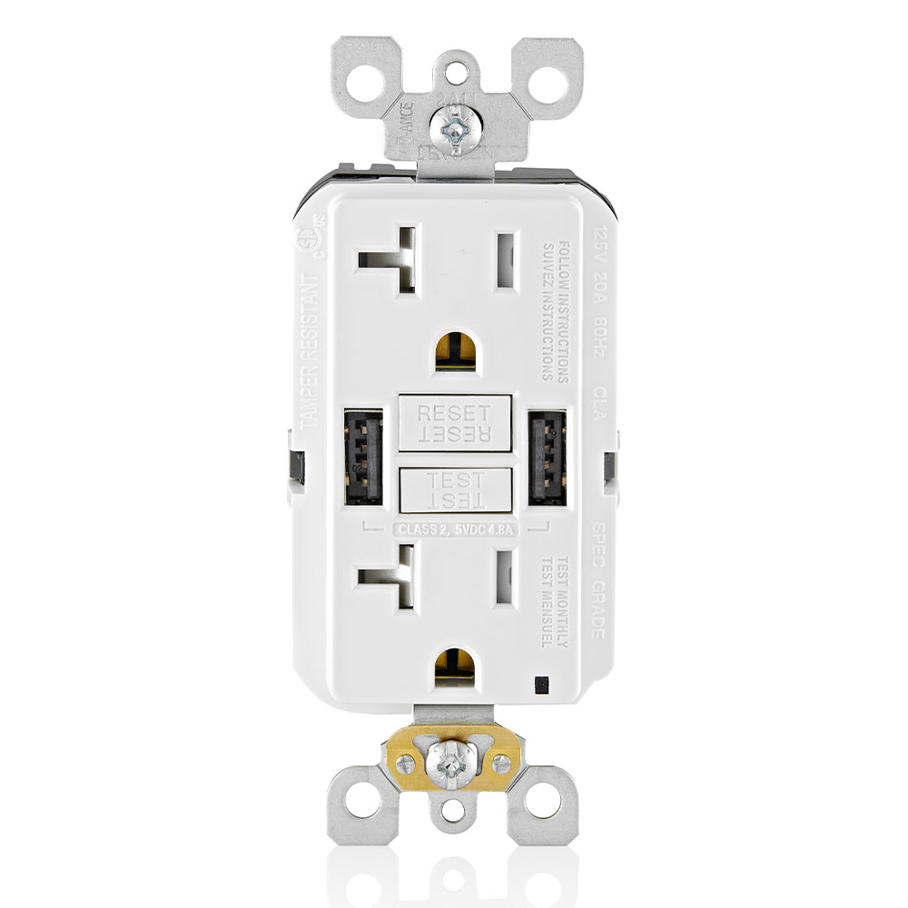 Leviton&reg; GUSB2-W